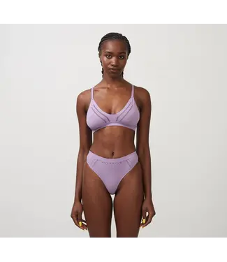 Organic Basics •• Seamless Triangle Bra | Lavender