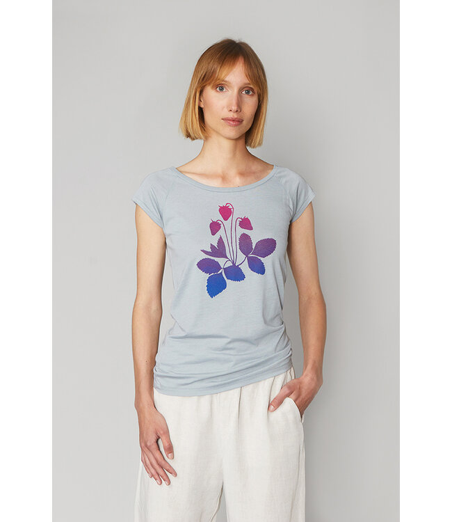 Strawberries Bamboo viscose Mouse By P L De Groene Knoop