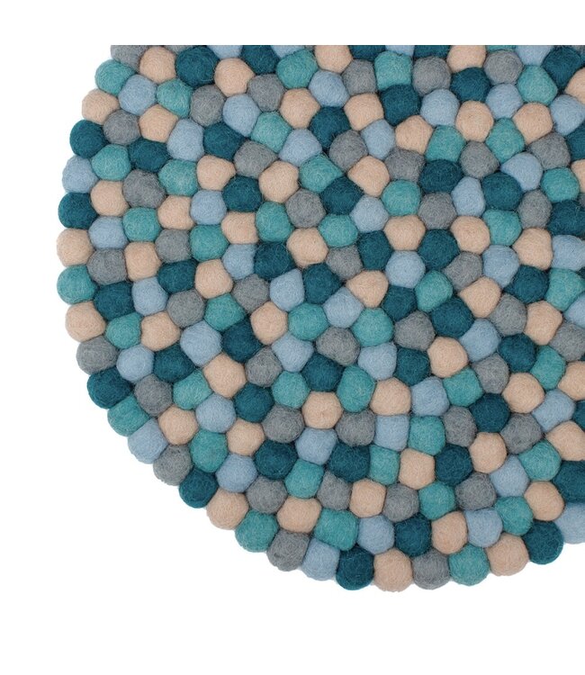 SJAAL MET VERHAAL  •• Onderzetter Rond Beach