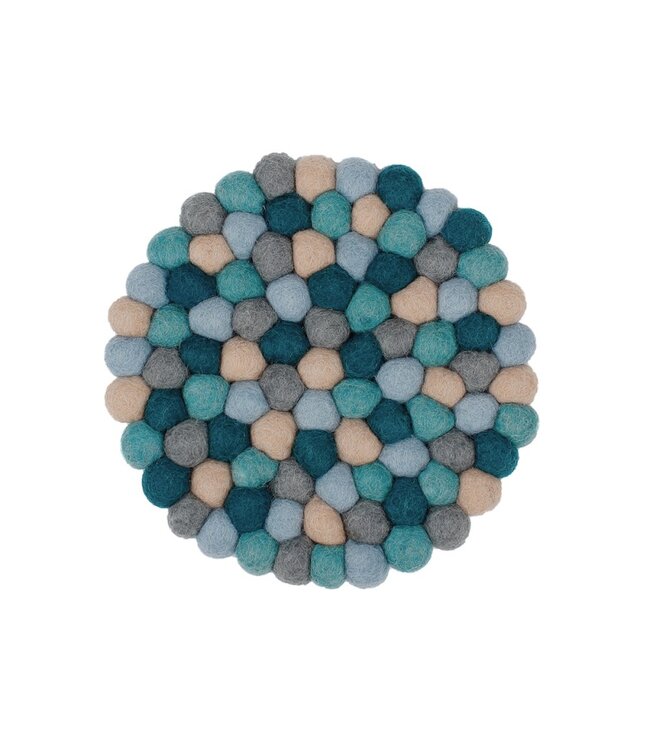 SJAAL MET VERHAAL  •• Onderzetter Rond Beach