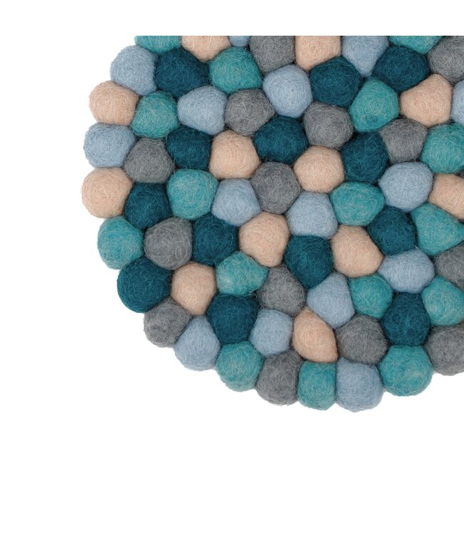 SJAAL MET VERHAAL  •• Onderzetter Rond Beach