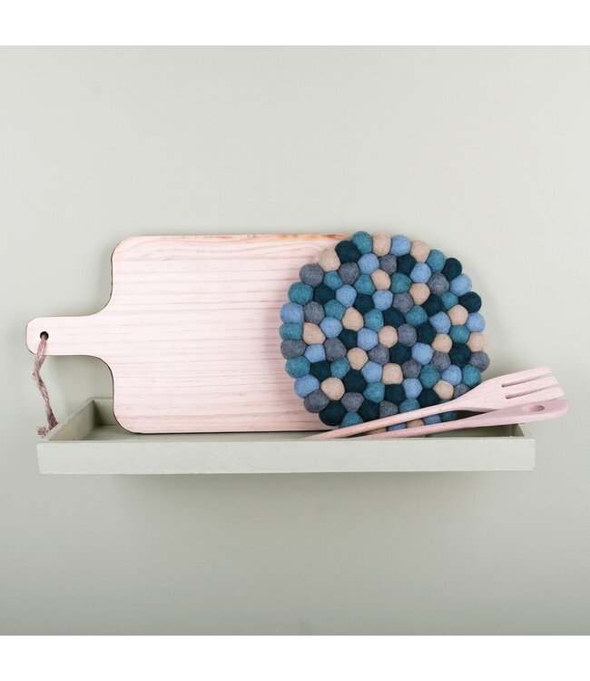 SJAAL MET VERHAAL  •• Onderzetter Rond Beach