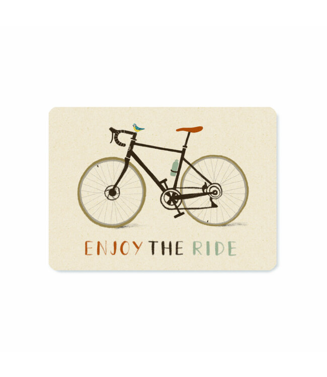 Illu-ster •• Ansichtkaart | Enjoy the ride