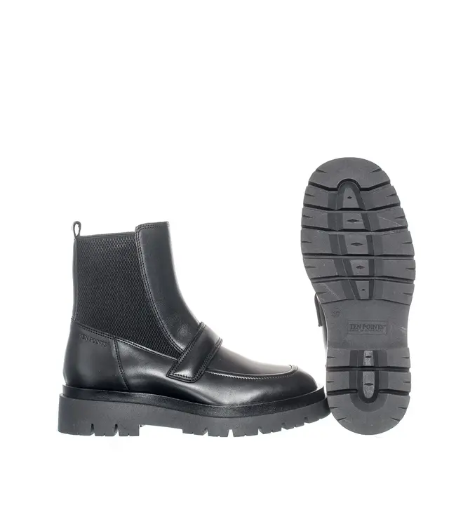 TEN POINTS  •• MARGARET ANKLE BOOTS | BLACK