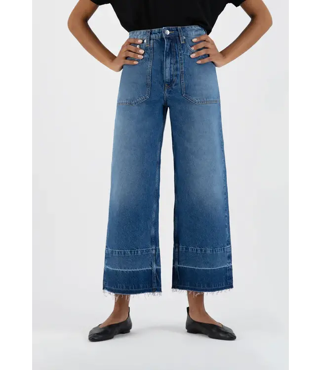 MUD Jeans •• Jeans Sara Works Cropped | Medium Stone