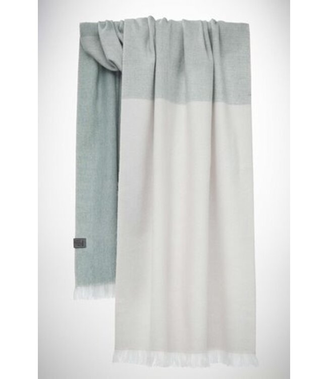 Bufandy •• Brushed Ombre Sea Foam | Alpaca Shawl