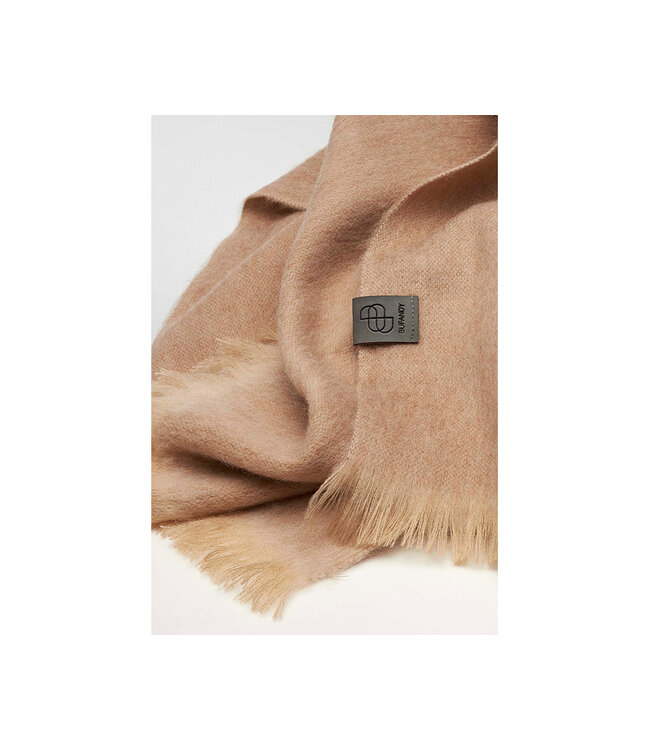 Bufandy •• Brushed Solid Café au Lait | Alpaca Shawl
