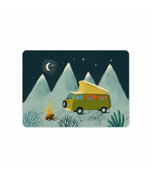 Illu-ster •• Ansichtkaart | Van life