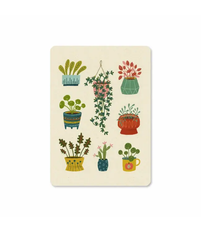 Illu-ster •• Ansichtkaart | Plants