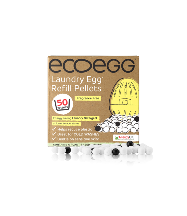EcoEgg •• LAUNDRY EGG REFILL - geur loos