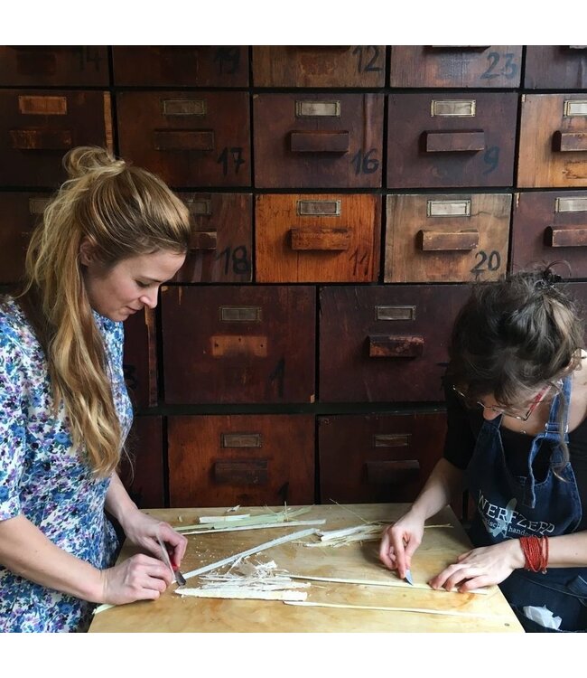 WERFZEEP •• Botanische Tuinenzeep - mirte & papyrus