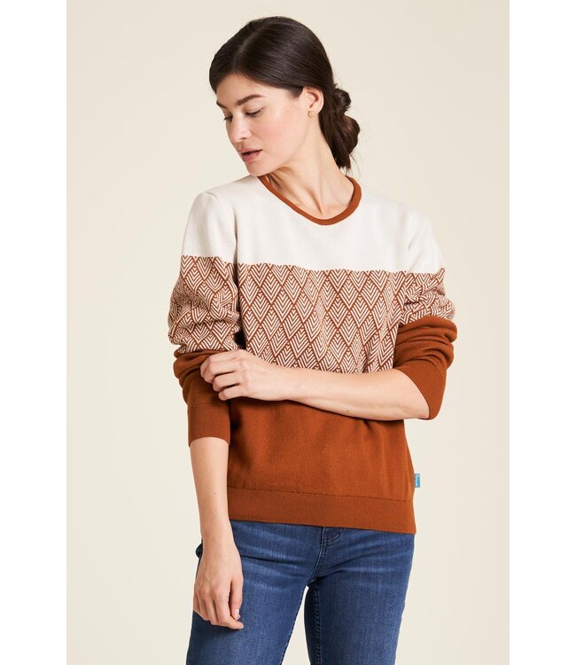 Tranquillo •• Gemütlicher strickpullover| caramel