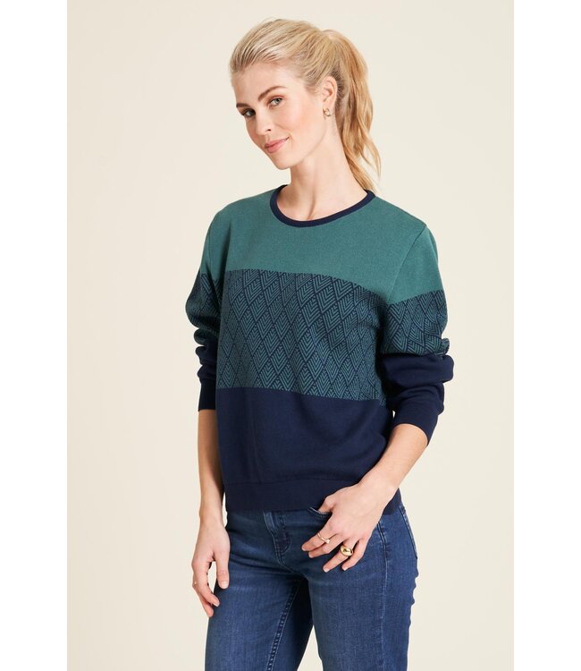 Tranquillo •• Gemütlicher strickpullover| Deep Navy