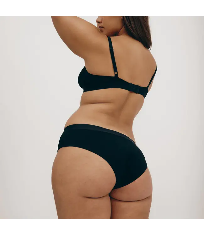 Organic Basics •• Rib-Flex Hipster | black