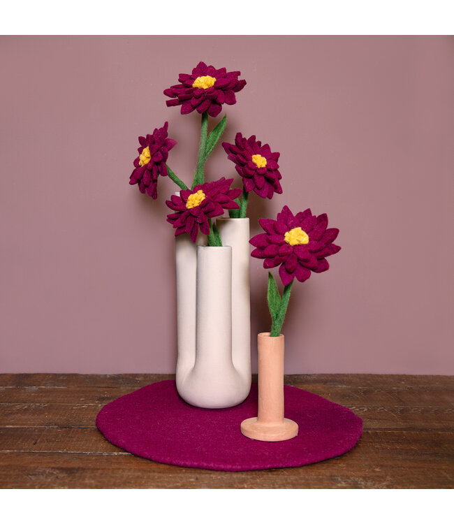 SJAAL MET VERHAAL  •• Onderzetter Magenta 40 cm