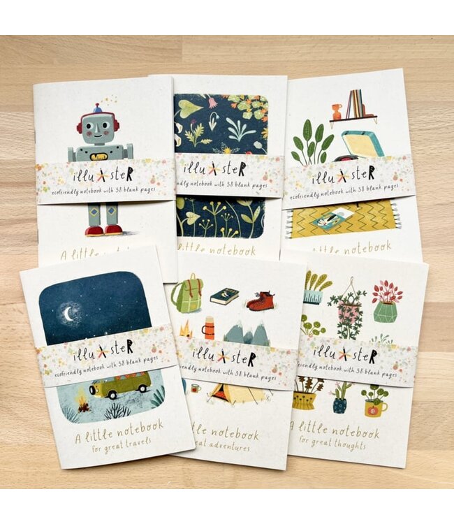 Illu-ster •• A6 notebook | Travels