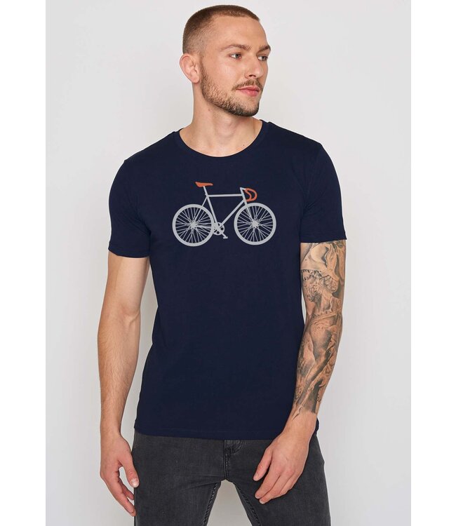 GREENBOMB •• T-shirt Bike Two Guide | navy