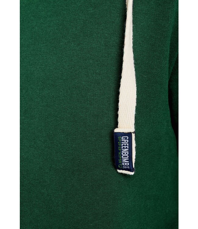 GREENBOMB •• Sweatvest basic rank | bottle green