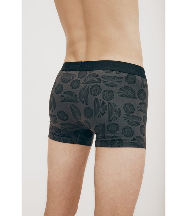Organic Basics •• Core Boxers 3-pack | slate + black