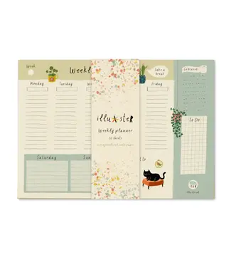 Illu-ster •• Planner | Weekly planner Din A4