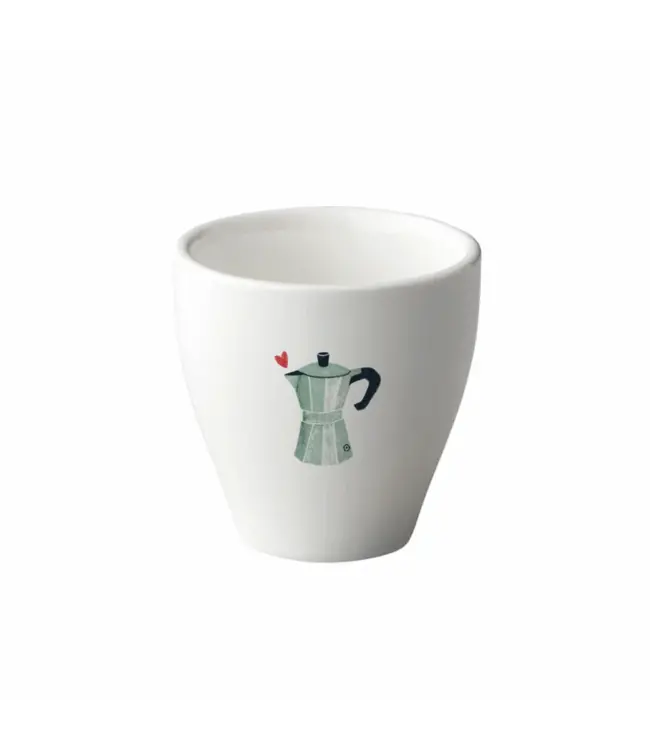 Illu-ster •• Porcelain mug | Mokapot