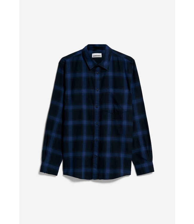 ARMEDANGELS •• KAALMO | black- deep sea blue