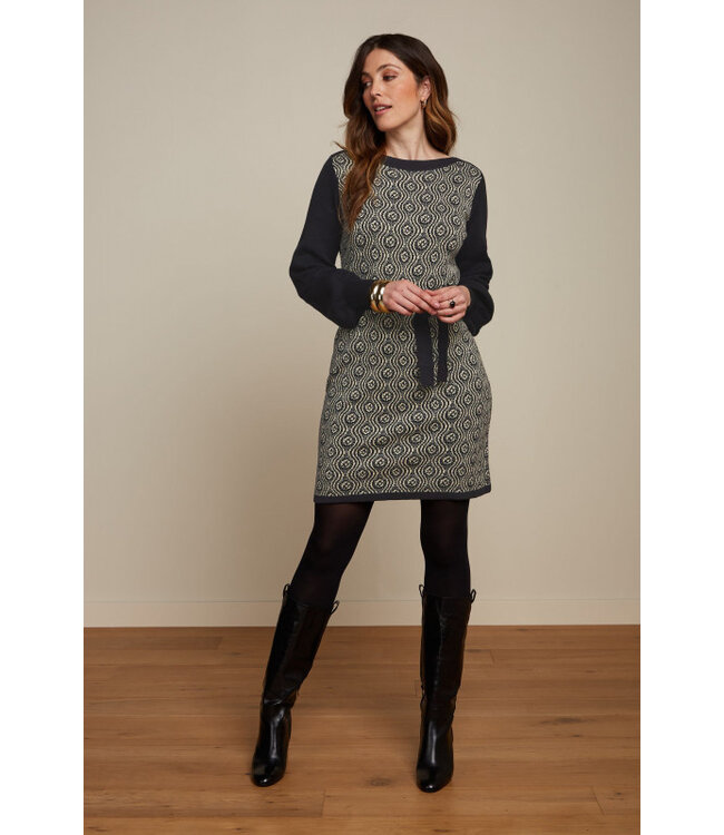 KING LOUIE •• Audrey Tunic Dress Maurice | black