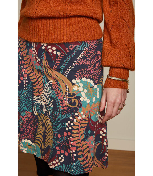 KING LOUIE •• Border Skirt Nightingale | Blue