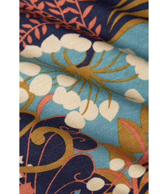 KING LOUIE •• Border Skirt Nightingale | Blue