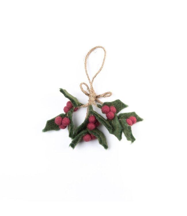 SJAAL MET VERHAAL  •• Hanger Holly Berry Medium