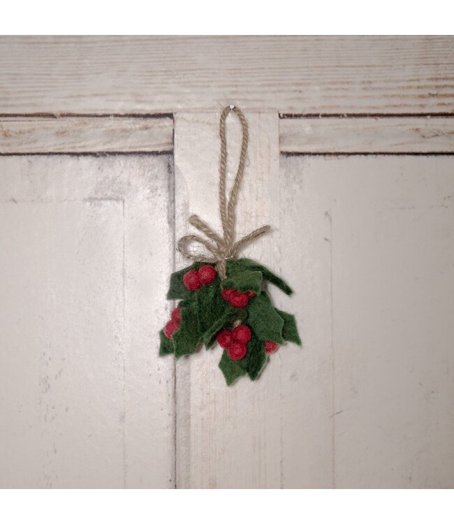 SJAAL MET VERHAAL  •• Hanger Holly Berry Medium