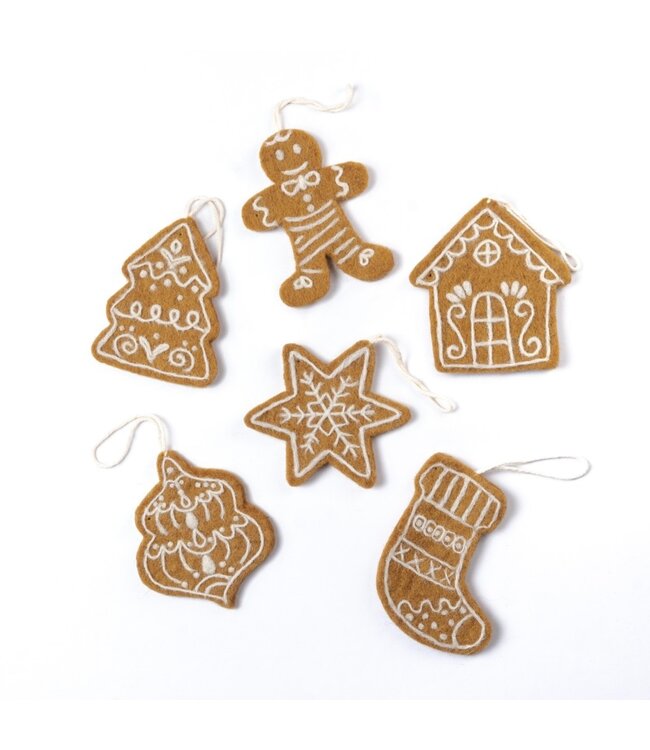 SJAAL MET VERHAAL  •• Hanger Gingerbread Cookie