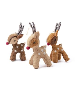 SJAAL MET VERHAAL  •• Hanger rendier Gingerbread