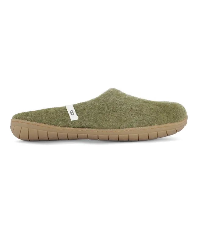 EGOS Copenhagen •• Slipper Rubberen Zool Moss Green