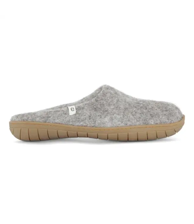 EGOS Copenhagen •• Slipper Rubberen zool | Natural grey