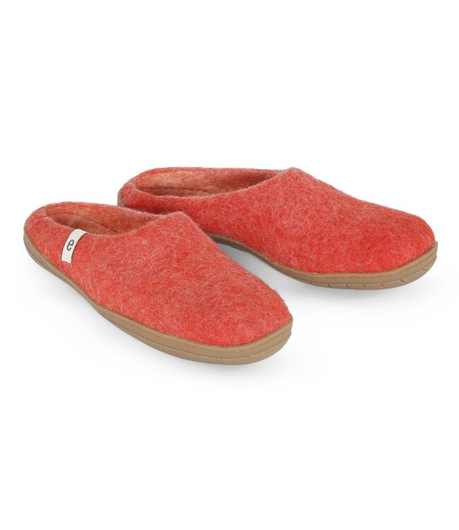 EGOS Copenhagen •• Slipper Rubberen Zool Rusty Red