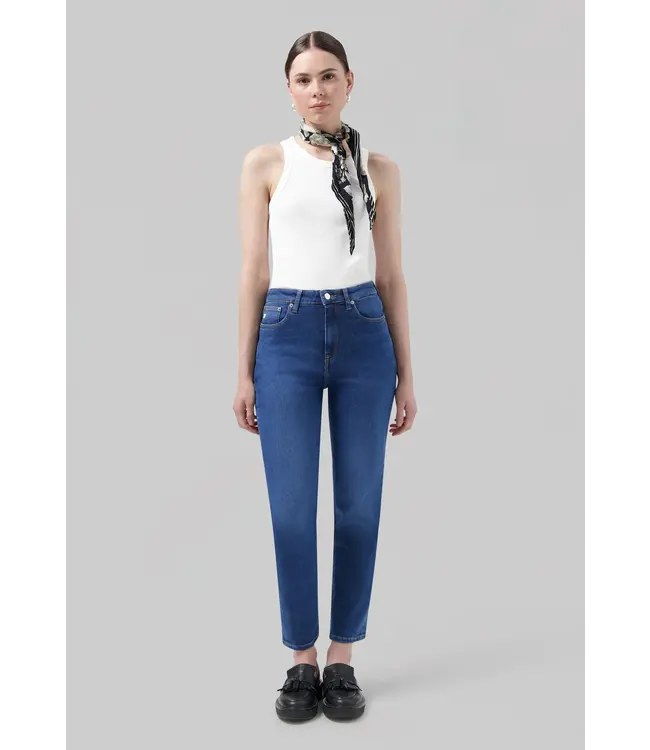 MUD Jeans •• Jeans Mams Stretch Tapered | stone indigo