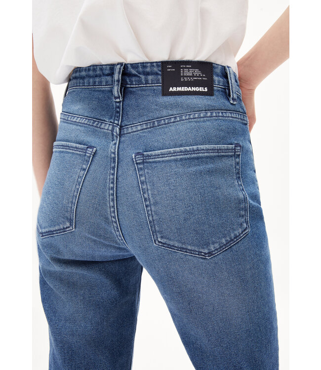 ARMEDANGELS •• LINNAA | cenote ~HIGH WAIST BOOT CUT DENIM VAN BIOLOGISCHE KATOENMIX