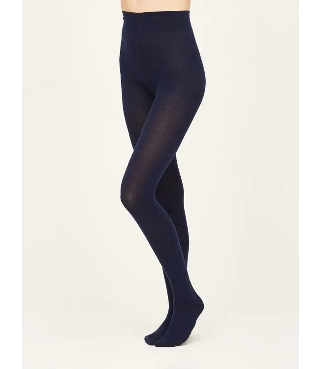 THOUGHT  •• Essential Plain Tights | Navy