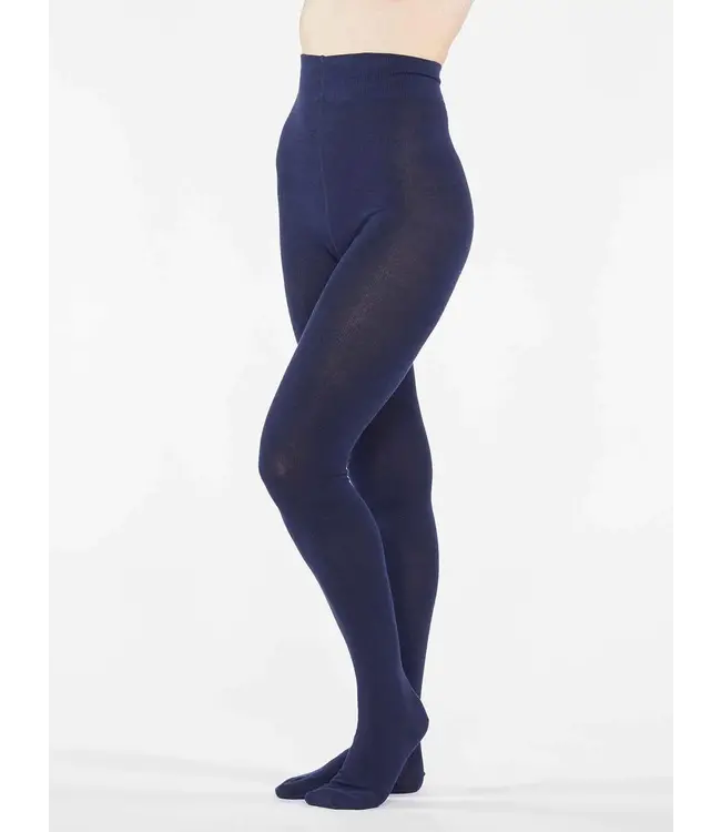THOUGHT  •• Essential Plain Tights | Midnight Navy