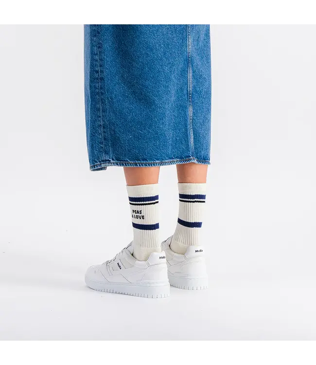 MoEa •• bamboo sock | peas & love