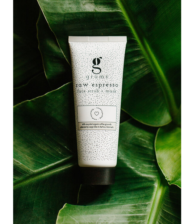 Grums Aarhus •• Raw Espresso Face Scrub + Mask