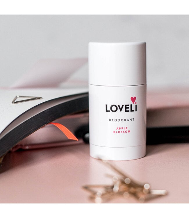 LOVELI •• Deodorant Apple Blossom ~ zonder aluminium