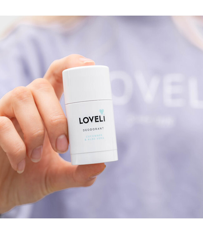 LOVELI •• Deodorant Cucumber & Aloe Vera ~ zonder aluminium