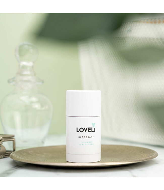LOVELI •• Deodorant Cucumber & Aloe Vera ~ zonder aluminium
