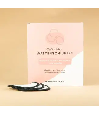 SHAMPOOBARS •• Wasbare wattenschijfjes