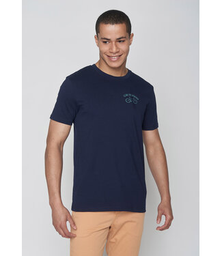 GREENBOMB •• T-shirt Bike Leave Small guide | Navy