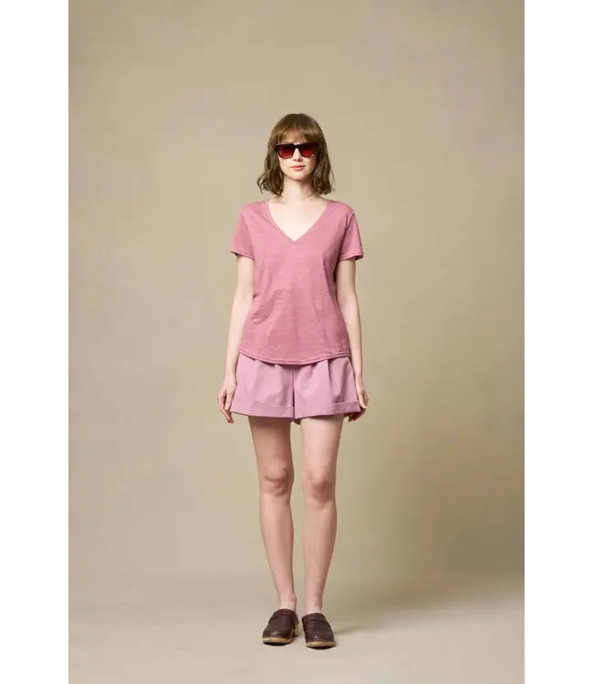 EKYOG •• Tanisha T-shirt | Violet | Tee-shirt Tanisha Violine
