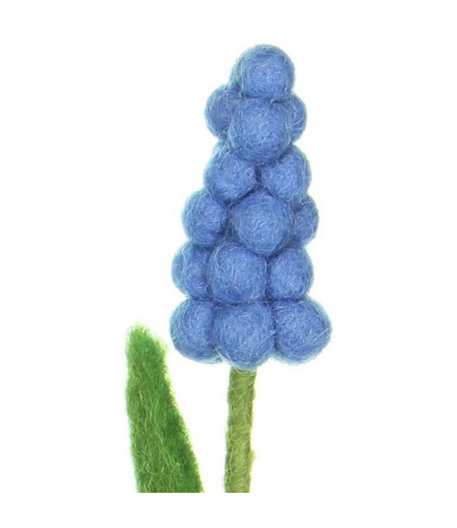 SJAAL MET VERHAAL  •• Tak Druifje van vilt