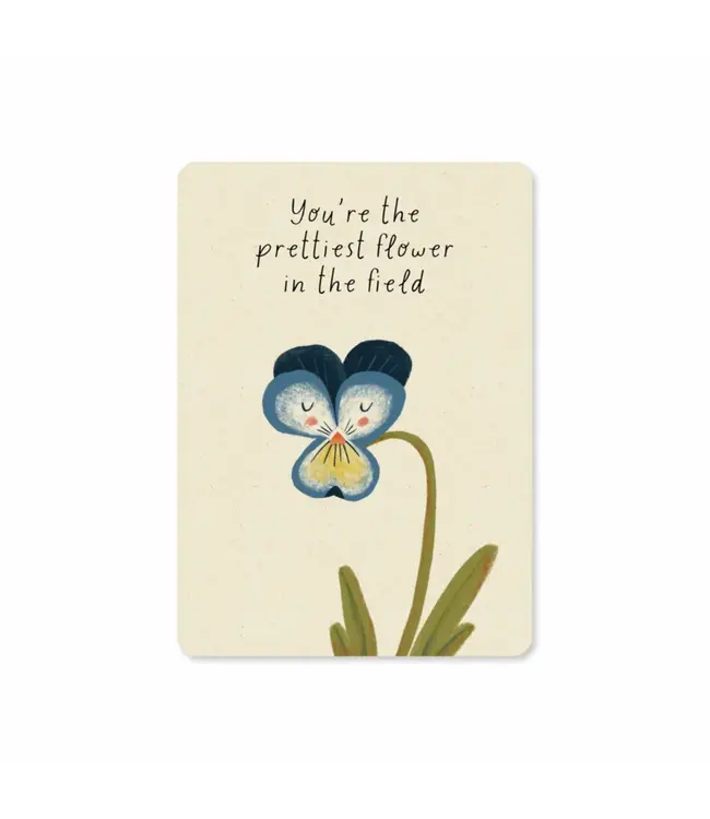 Illu-ster •• Ansichtkaart | The prettiest flower